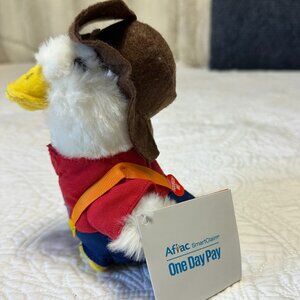 Plush Duck with Red and Brown Outfit